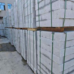 益阳芝麻白路牙石，路侧石