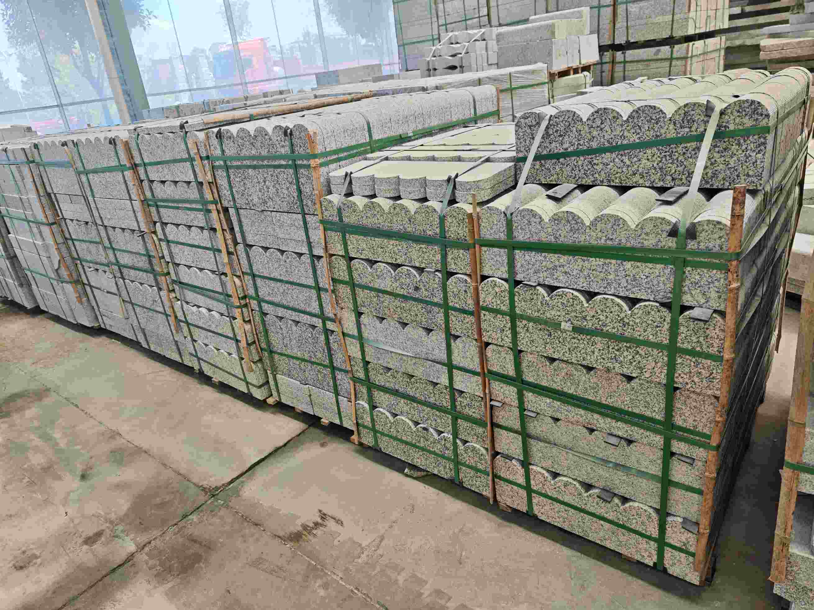 益阳芝麻白芙蓉白花边石