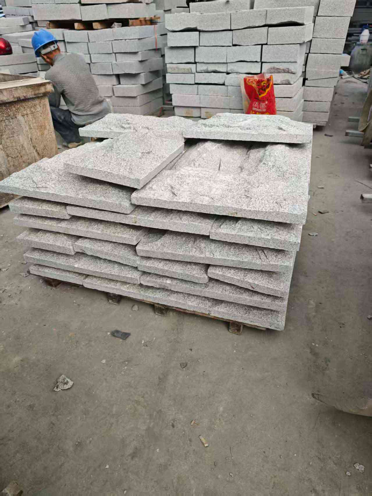 益阳芝麻白蘑菇石，自然面